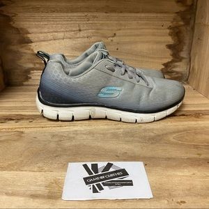 Skechers Skech knit grey running sneakers shoes